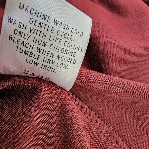 Spring and Mercer Tee Womens XXL Crushed Velvet Legging Tee Short Sleeves Pocket - Picture 9 of 9